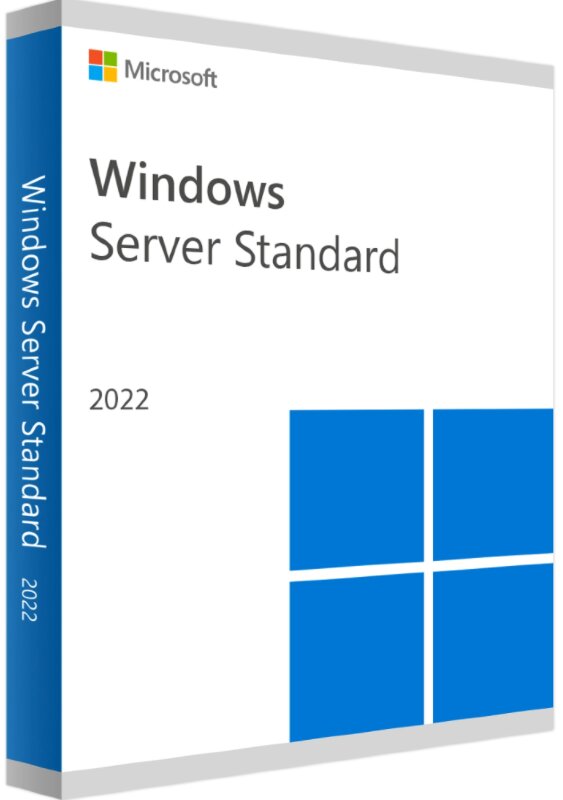 Microsoft Windows Server Standard 2022 64Bit Russian 1pk DSP OEI DVD 16 Core